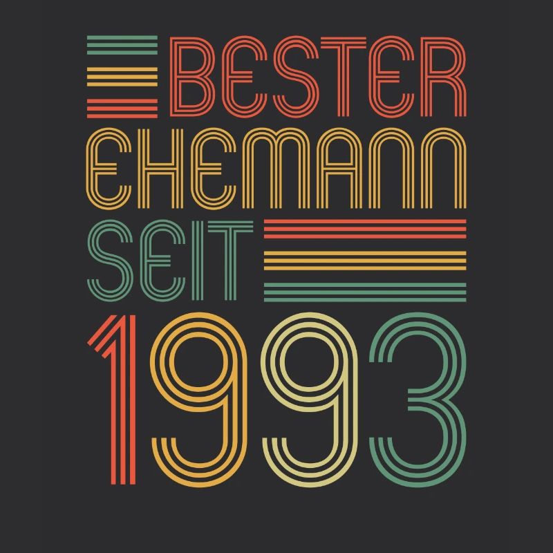 30. Hochzeitstag Bester Ehemann seit 1993