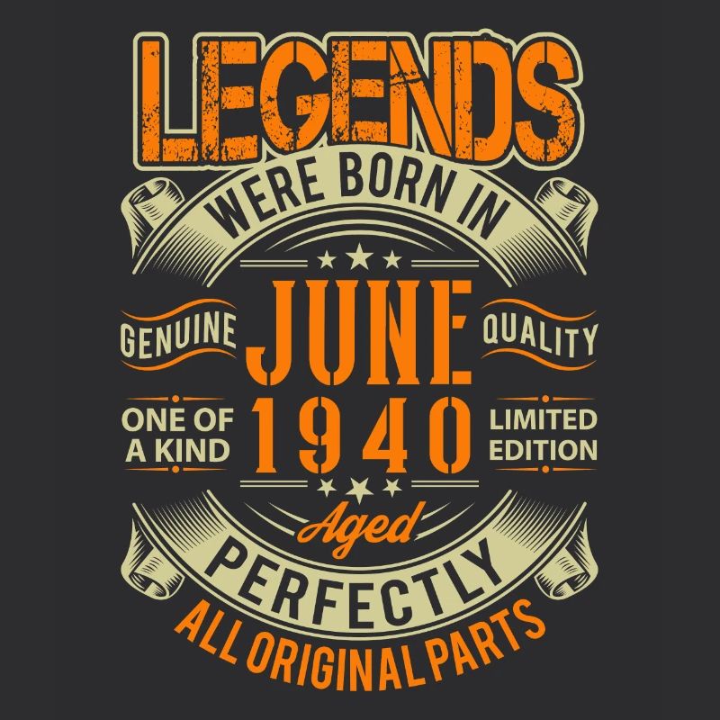 1940 Juni Geburtstag Legende