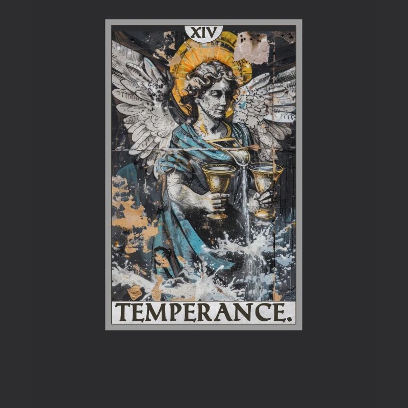 Tarot Card Tarot Card Temperance Temperance