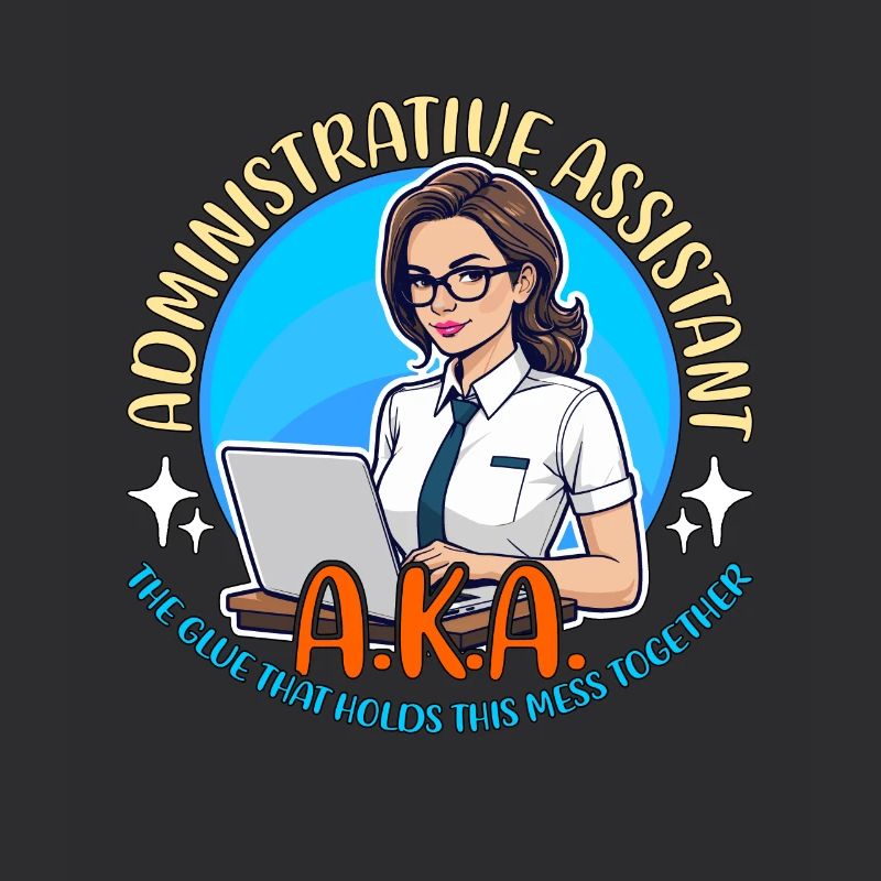 Assistante administrative alias The Glue Office Clerk