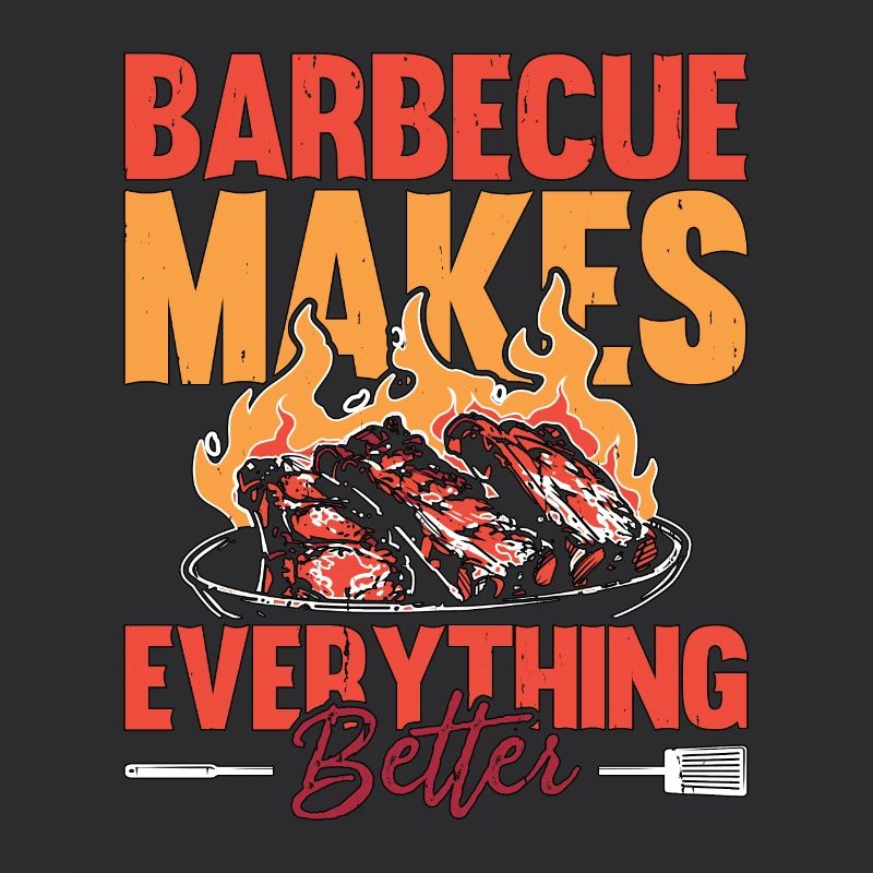 Pulled Pork BBQ Barbecue Makes Grilled Meat Lover