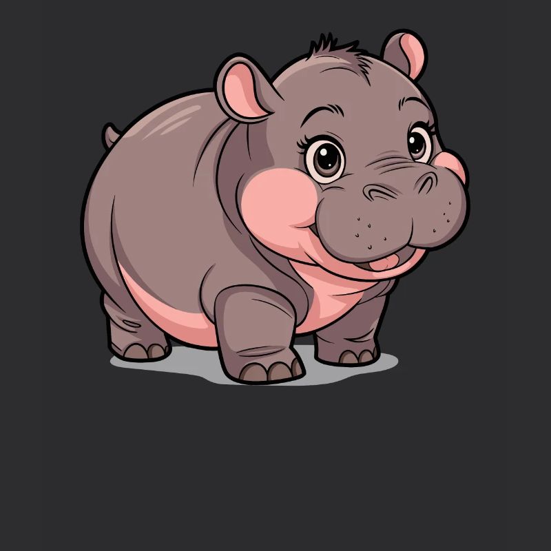 Moo Deng Nilpferd Hippo