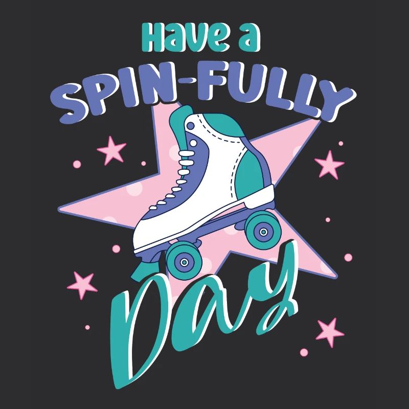 Rollerskater Party Have A Spin-Fully Day Gift Idea