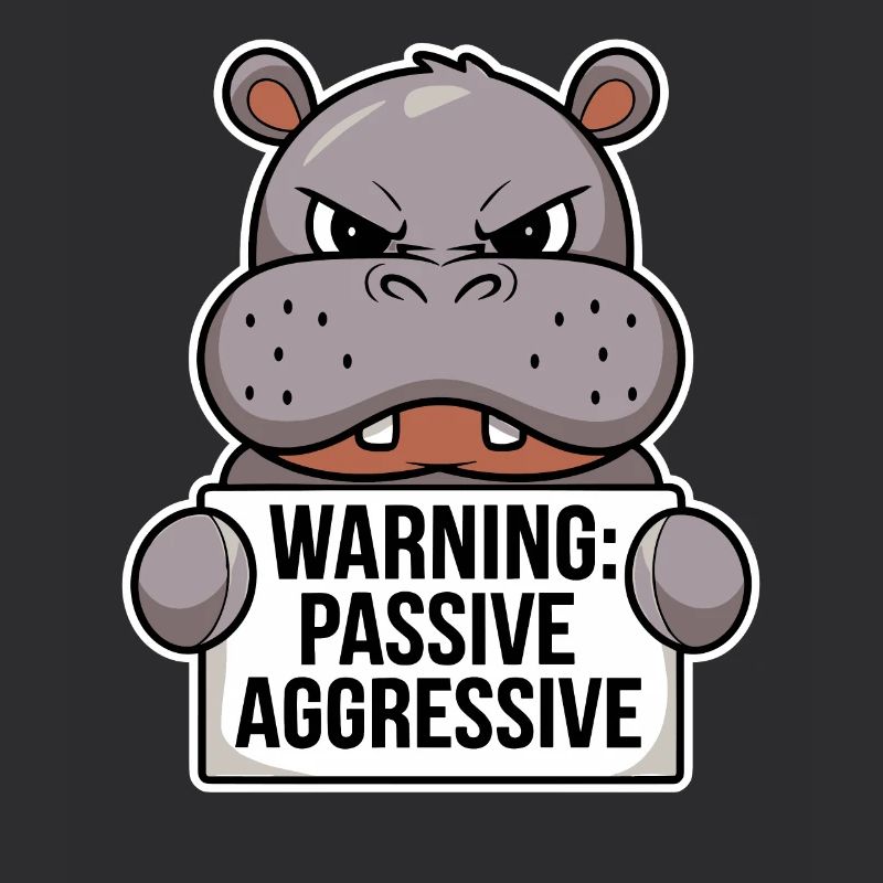 Warning: Passive Aggressive Hippopotamus