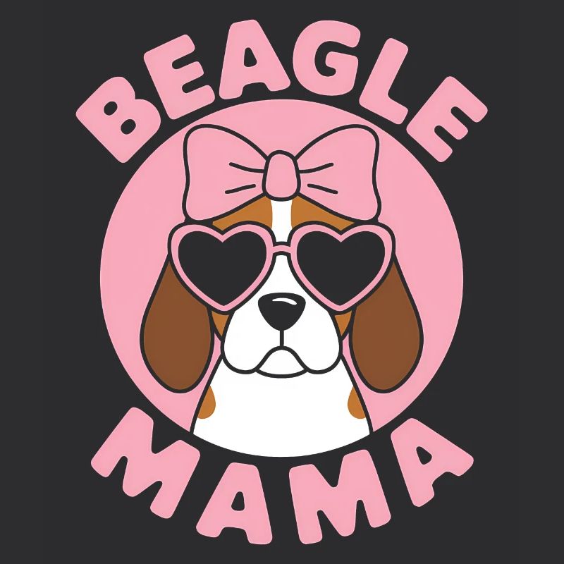 Beagle Mama Hund Mutter Lustiges Beagle Geschenk