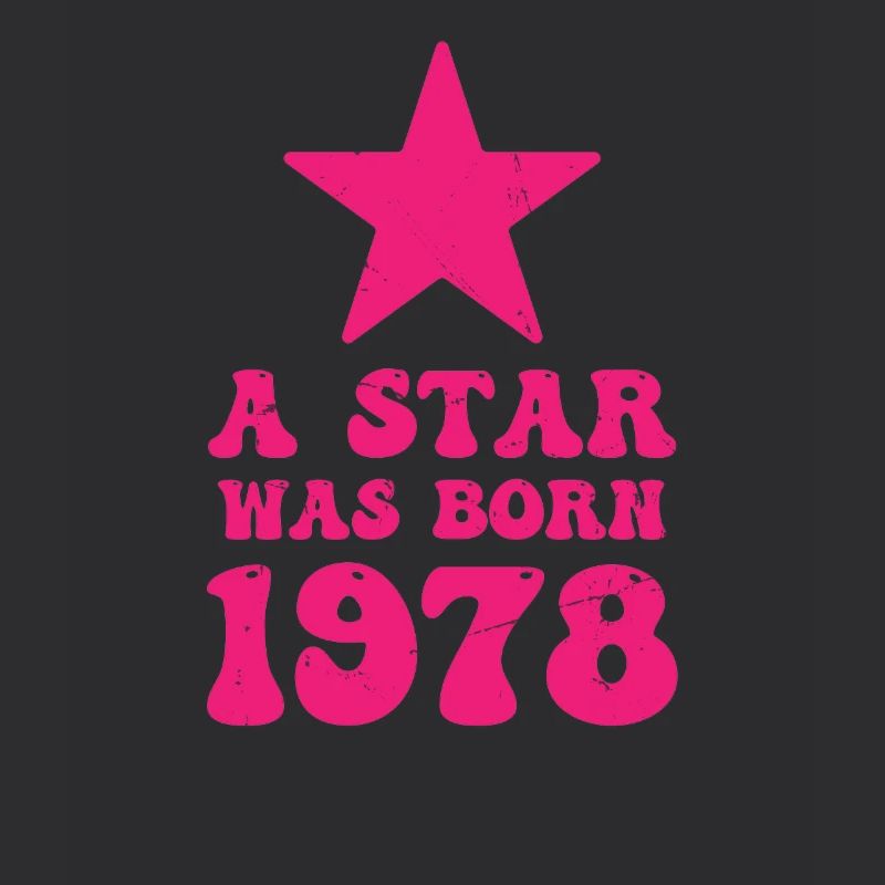 Ein Stern Wurde 1978 Geboren Geburtstag