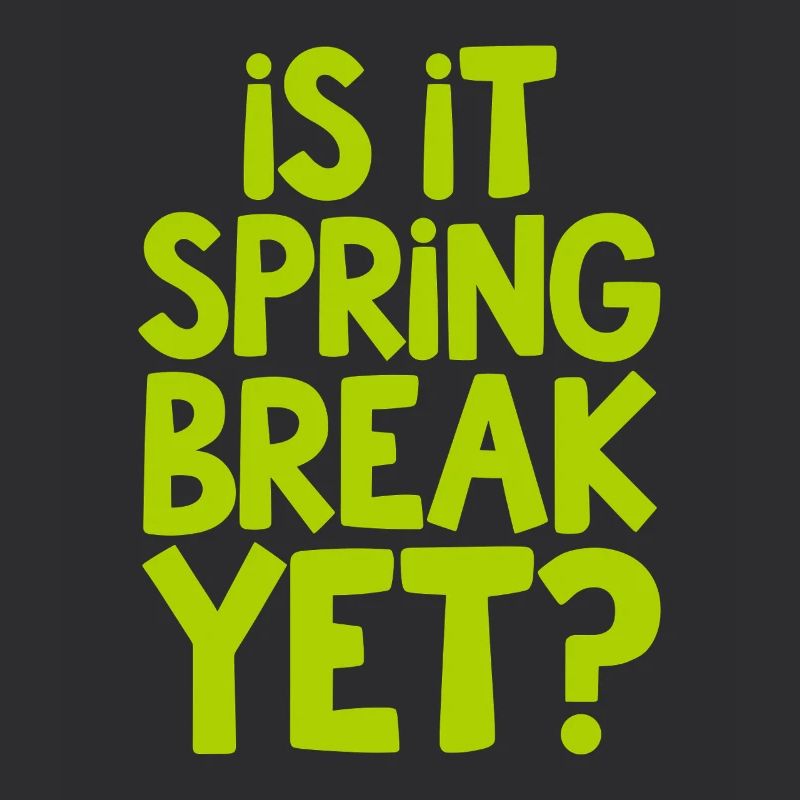 Spring Break Countdown Spruch Zitat