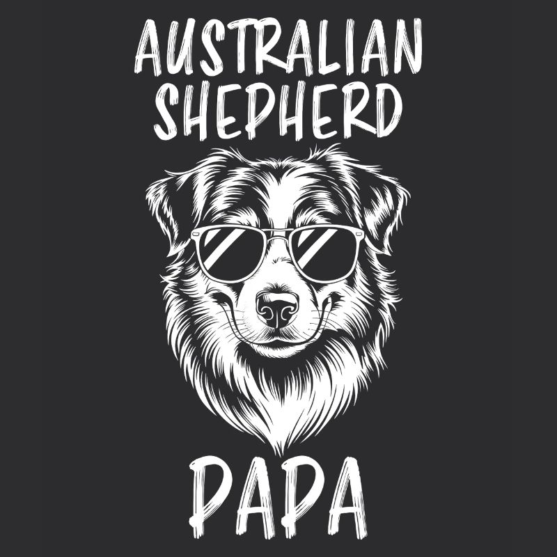 Australian Shepherd Dad Funny Aussie Gift