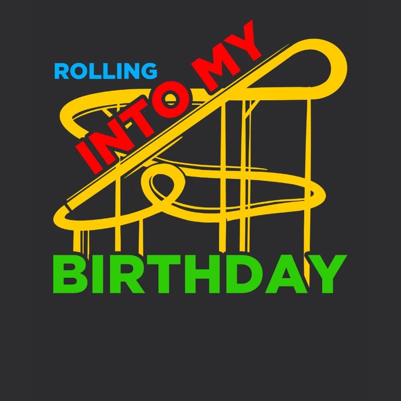 Rolling into Freizeitpark Rollercoaster Achterbahn