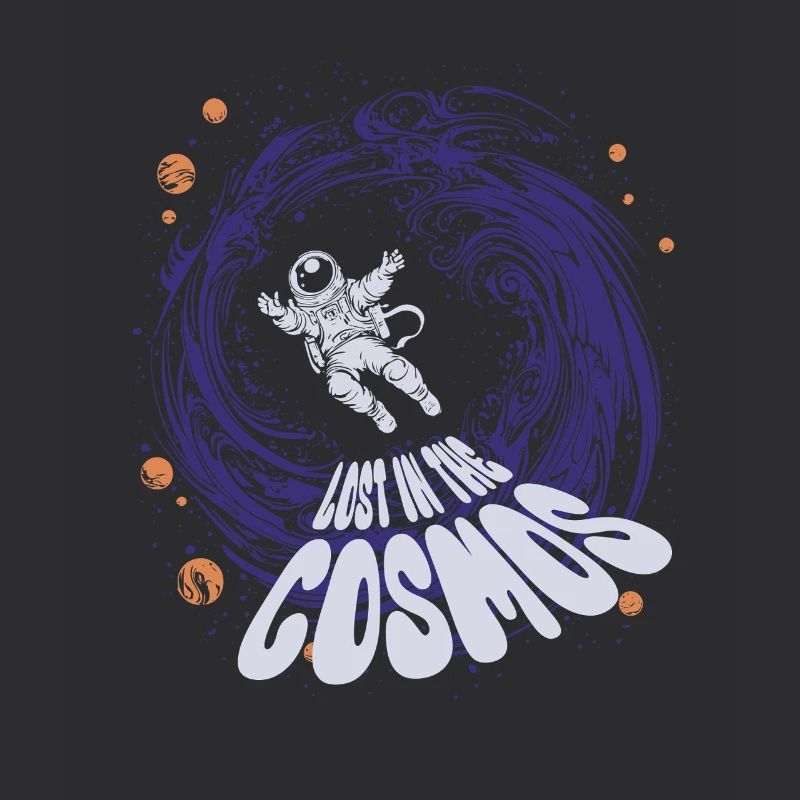 Perdu dans le cosmos - Astronaute - Espace
