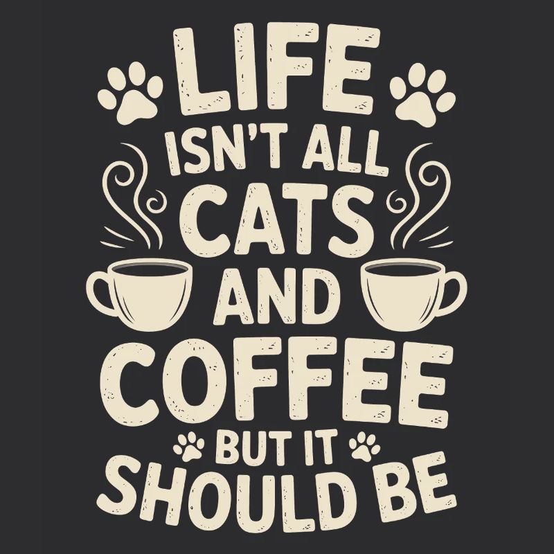 Kaffee Spruch Katzen Lustiges Kaffee Geschenk