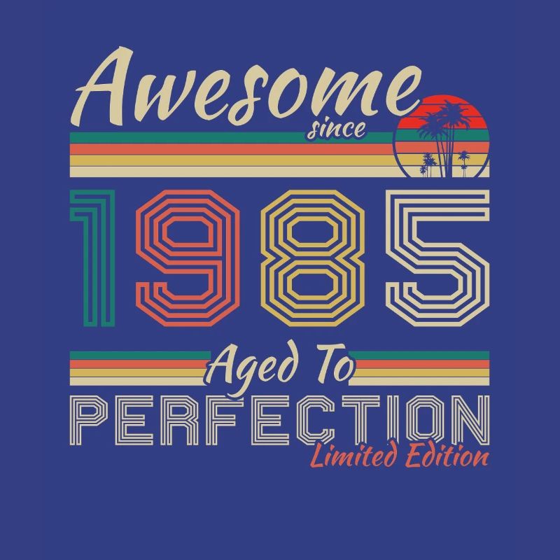 1985 Vintage-Retro-Geburtstagsgeschenk