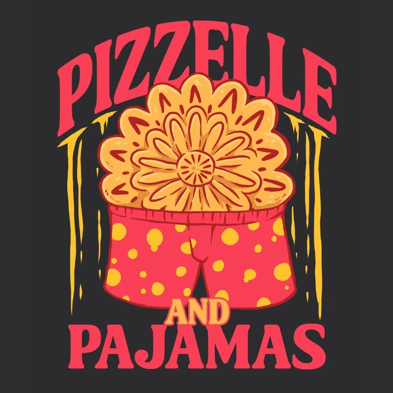 Biscuit gaufré Pizzelle et pyjama