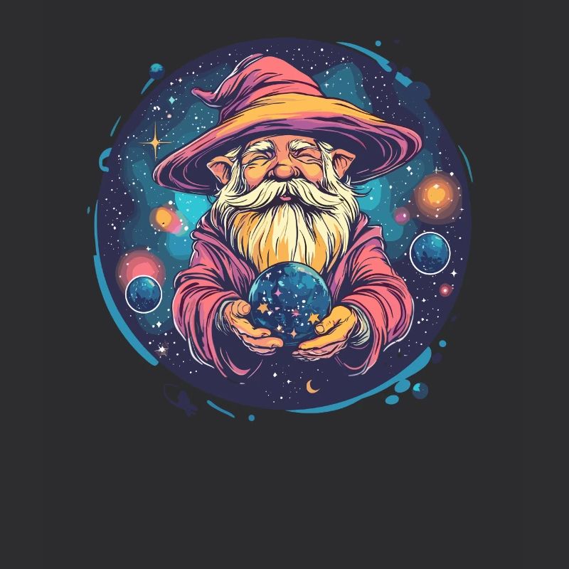 Sorcier de l’espace avec orbe