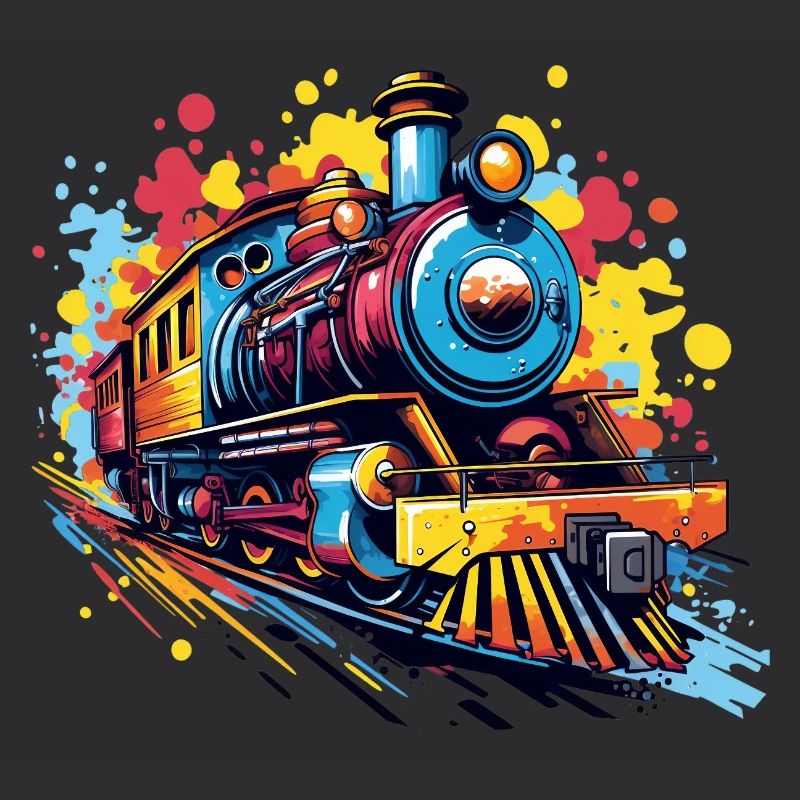 Colorful train