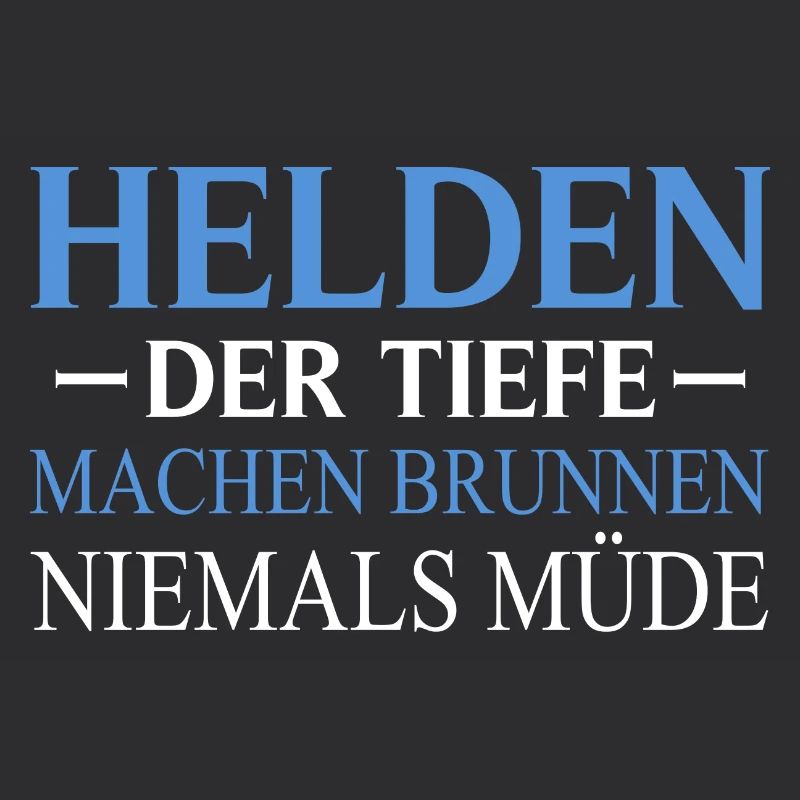 Constructeur de puits disant héros La construction du puits profond