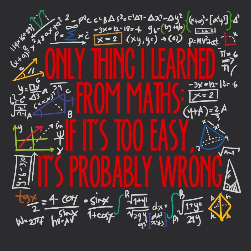 Math Math Algebra Calculating Funny Sayings