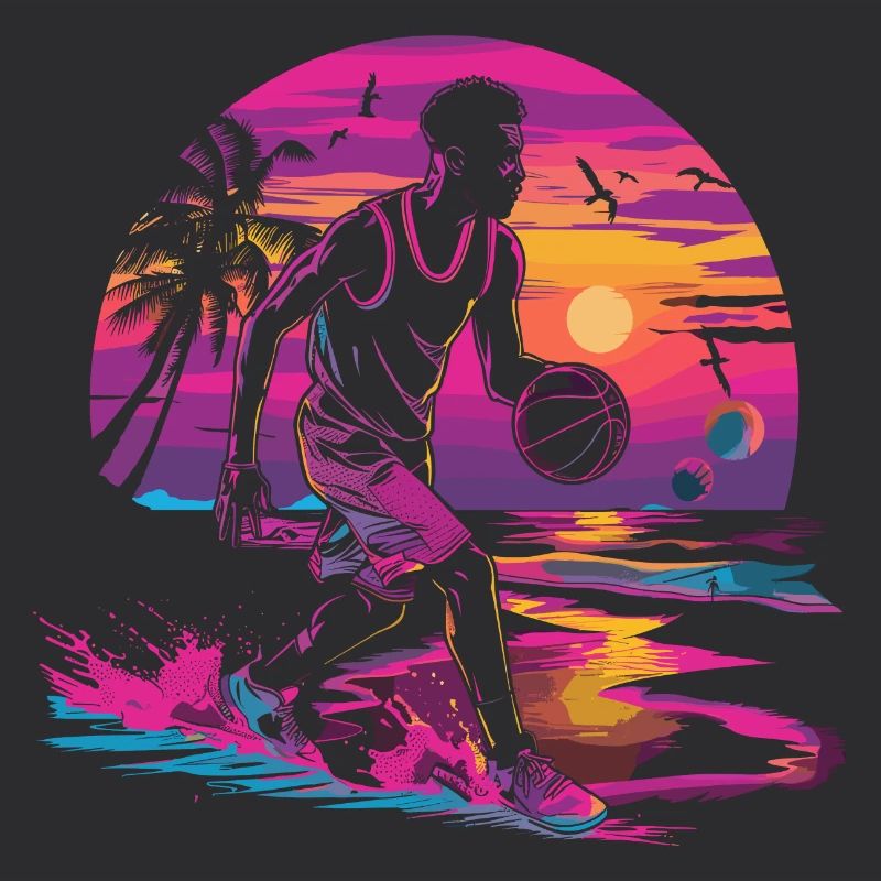 Basketball Synthwave