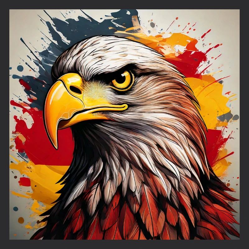 Explosion de l’œuvre d’art Eagle Head