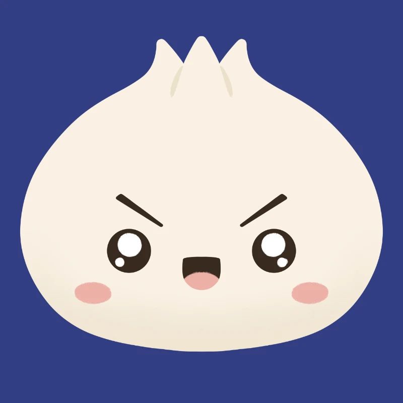 Grumpy Dumpling – süßes Maskottchen