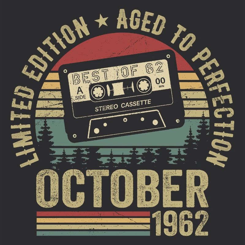 Oldtimer Oktober 1962 Geburtstag Geschenk Oktober