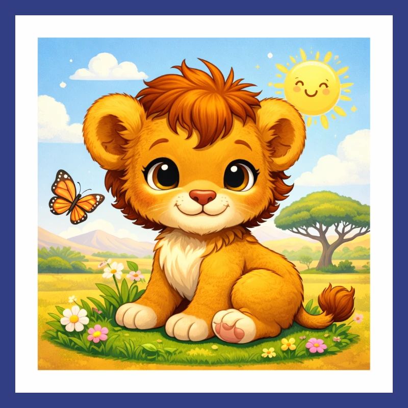 Sunny der kleine Löwe