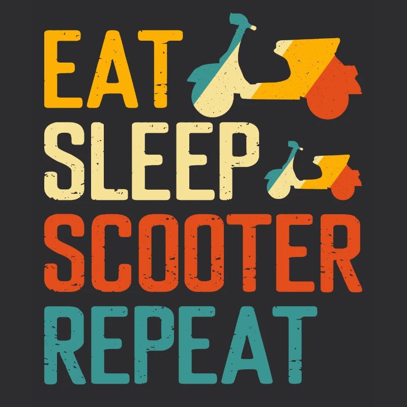 Roller Rollerfahrer Motorroller