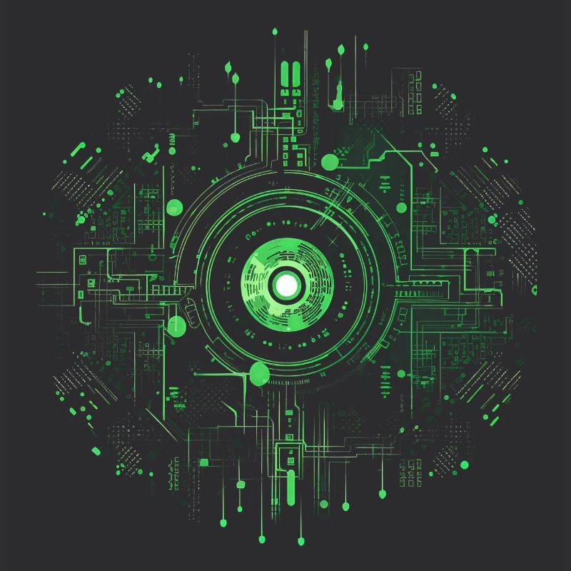 Matrix Style, Zeichen, Symbole, Cyber, SciFi, Code