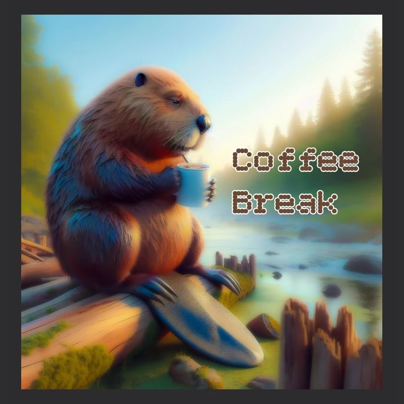 Pause-café castor