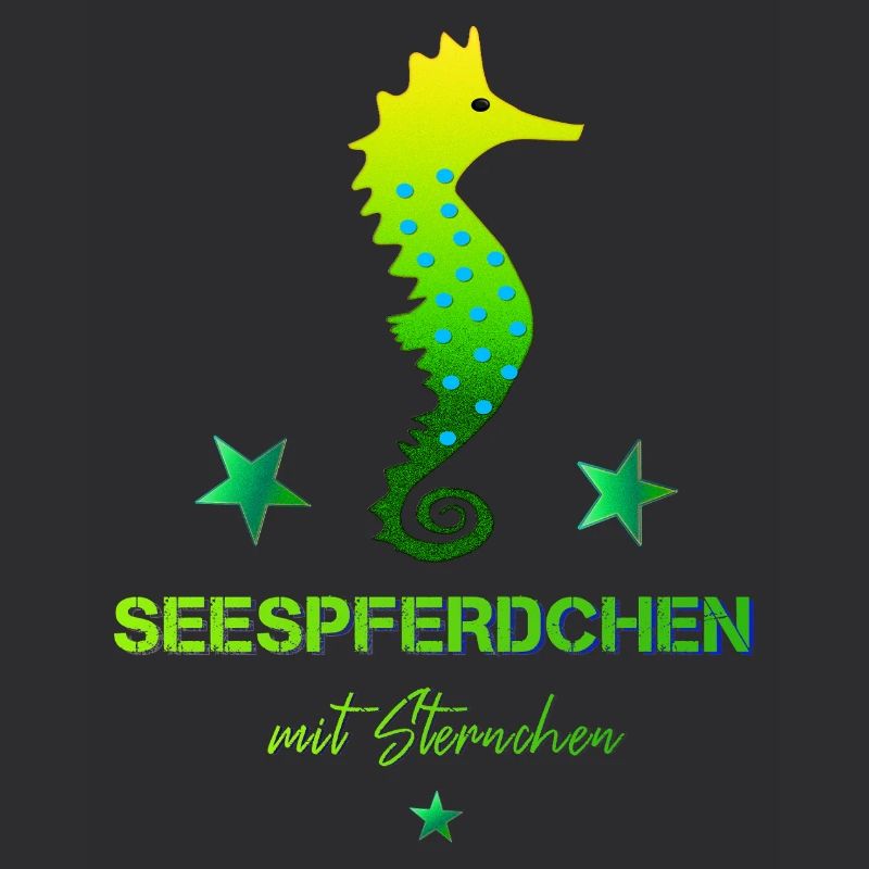 Seepferdchen mit Sternchen Schwimmabzeichen