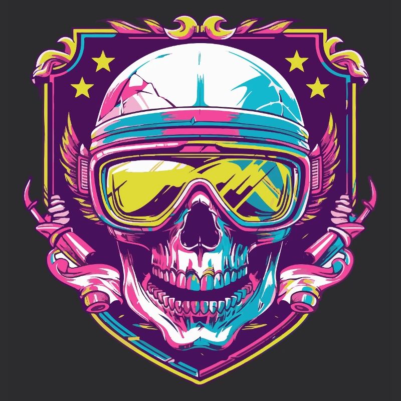 Ski Ski Goggles Skull
