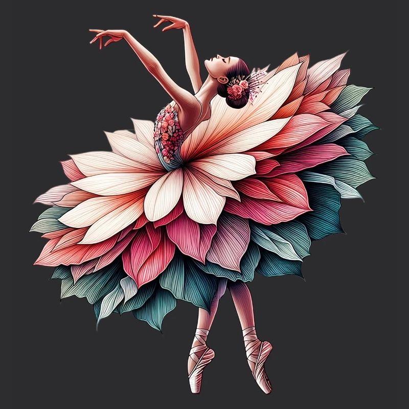 Danseuse de ballet avec tutu