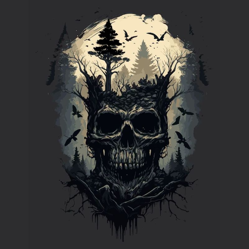 Ghost in the forest