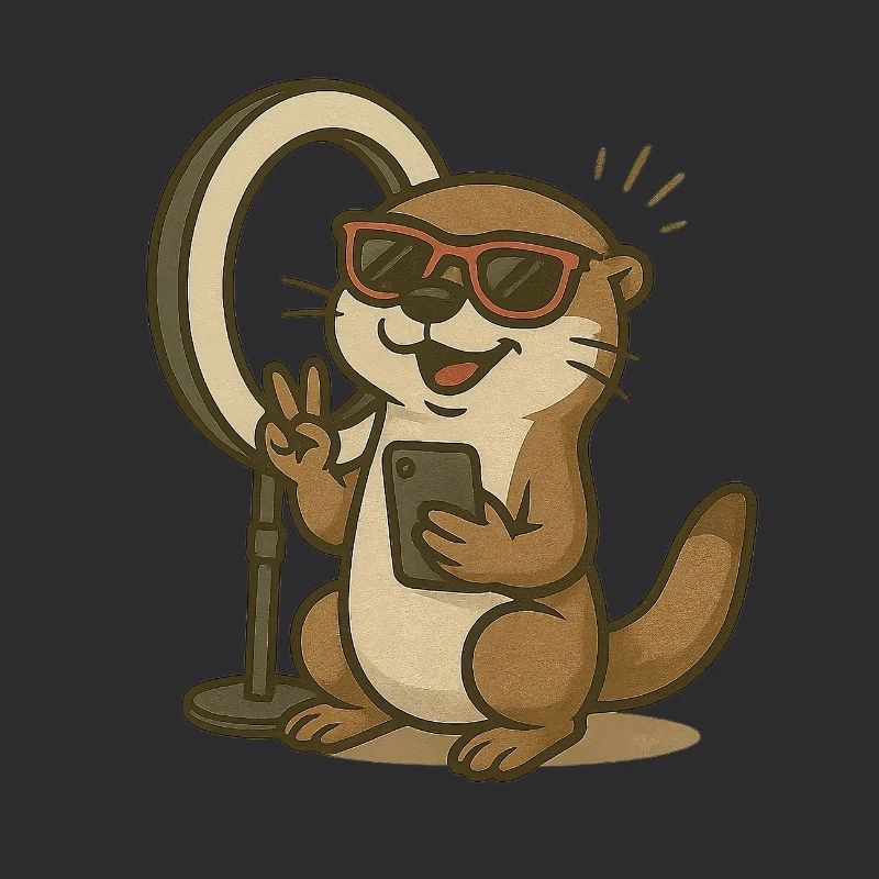 Content Creator Look – Otter as a Streamer