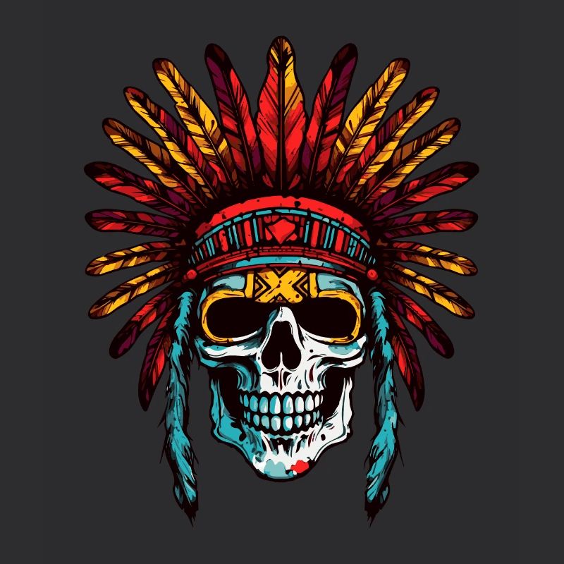 Apache Skull Indian