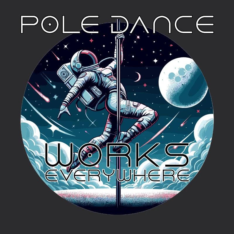 Pole Dance Astronautin Poledance Geschenk