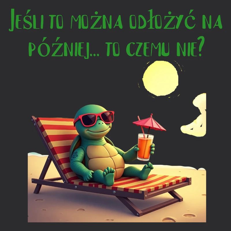 laid-back turtle