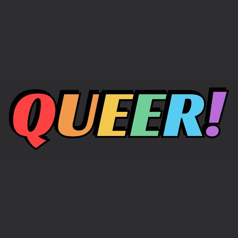 Queerer Regenbogentext