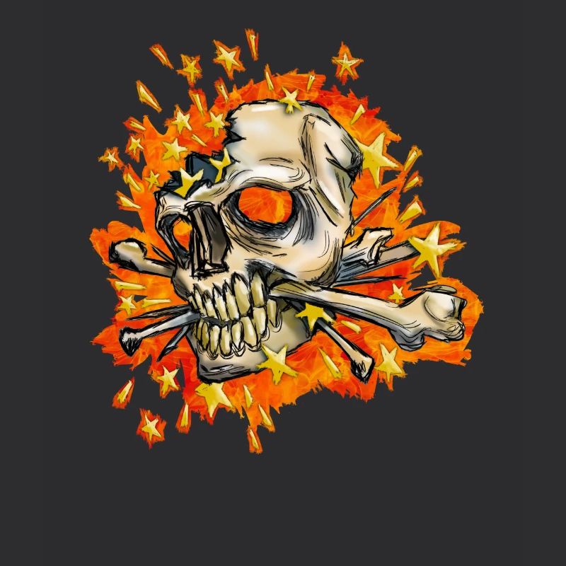 exploding skull