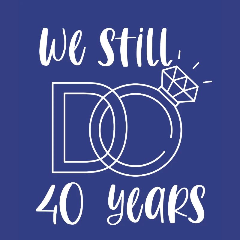 40th Wedding Anniversary Couples Ruby Wedding Anniversary