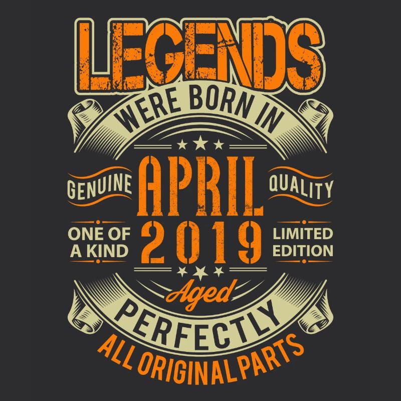 2019 April Birthday Legend