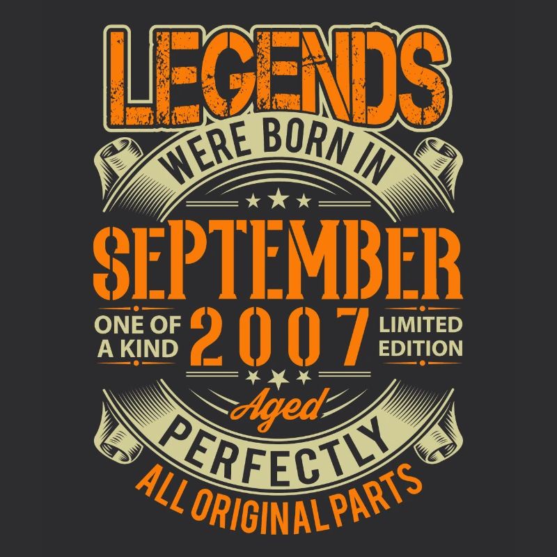 2007 September Geburtstag Legende