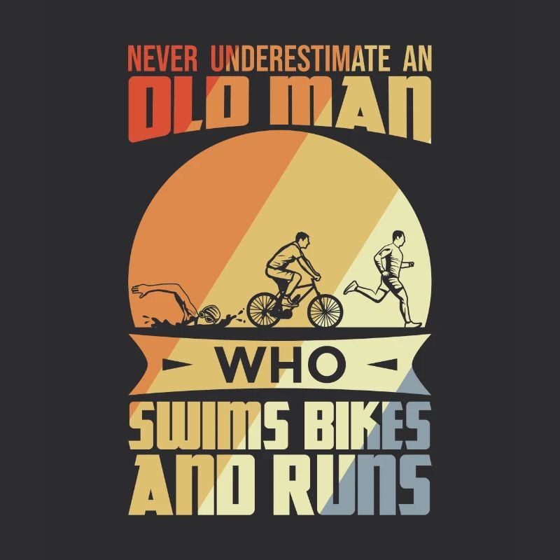 Alter Triathlet