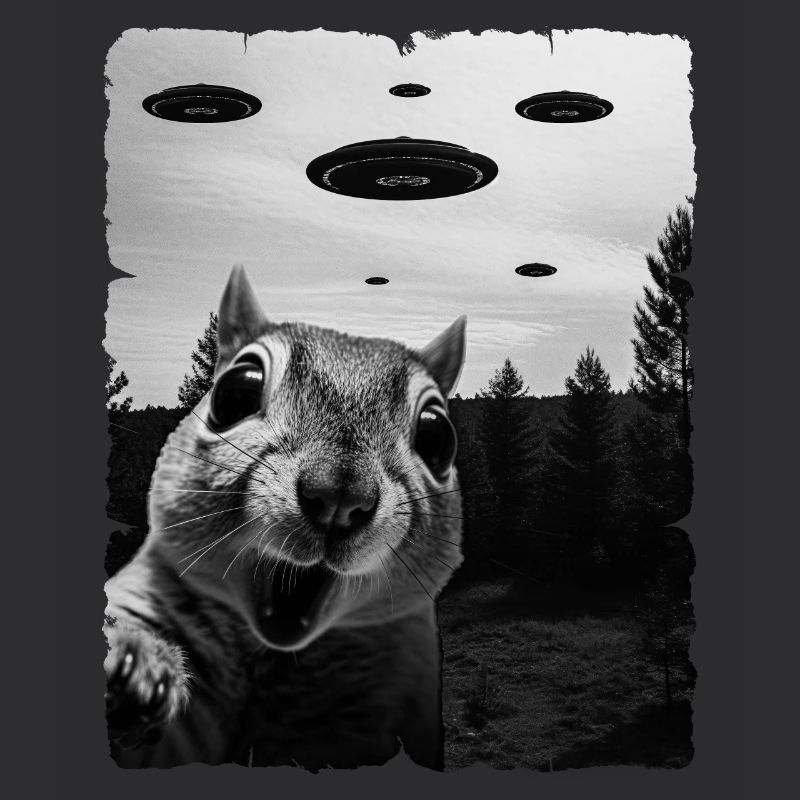 Squirrel Alien Invasion Uap Weirdcore