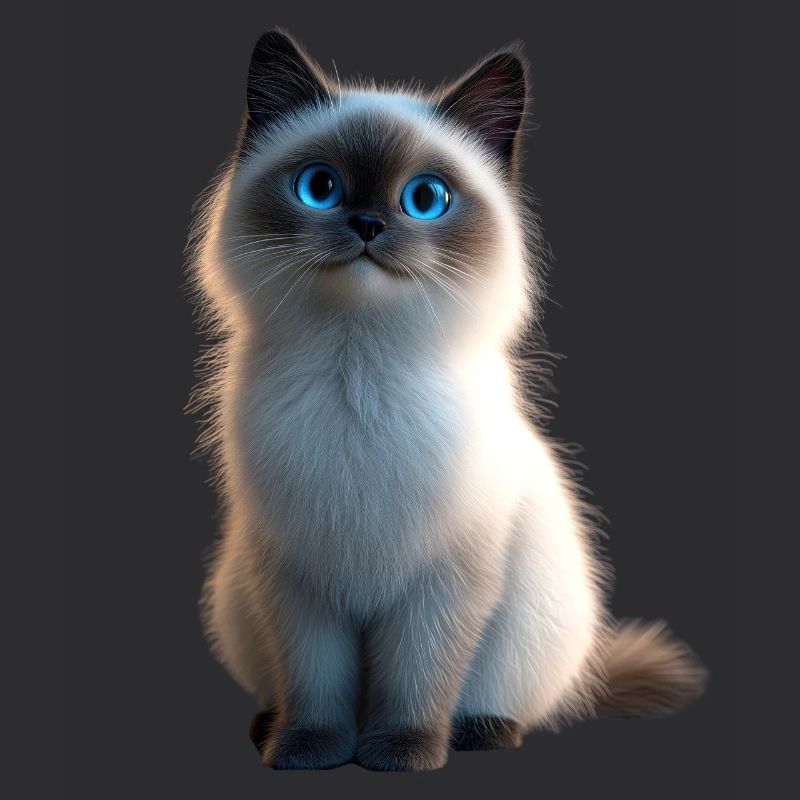Birma Katze Heilige Birmakatze Süße Birma Katzen