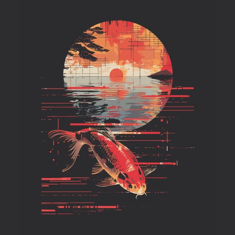 Pêche Synthwave