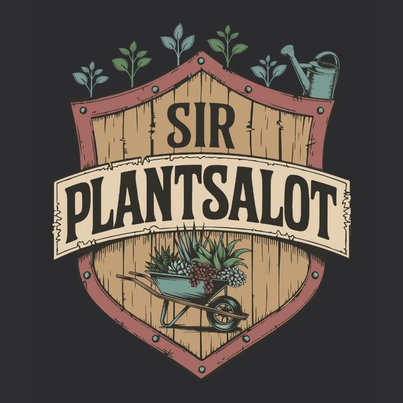 Vintage "SIR PLANTSALOT" Rustikale Männer Gärtner