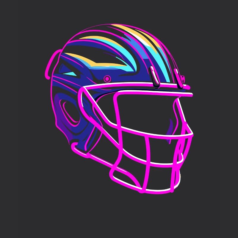 Lacrosse Helm Synthwave