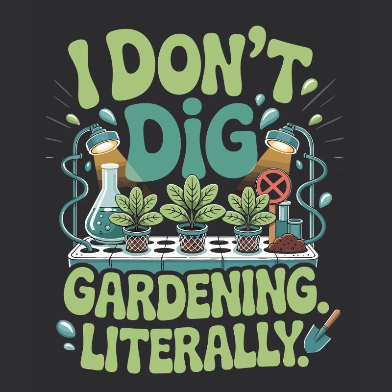 I Dont Dig Gardening Literally Hydroponics Indoor