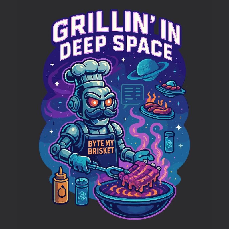 Griller dans l’espace lointain avec Byte My Brisket